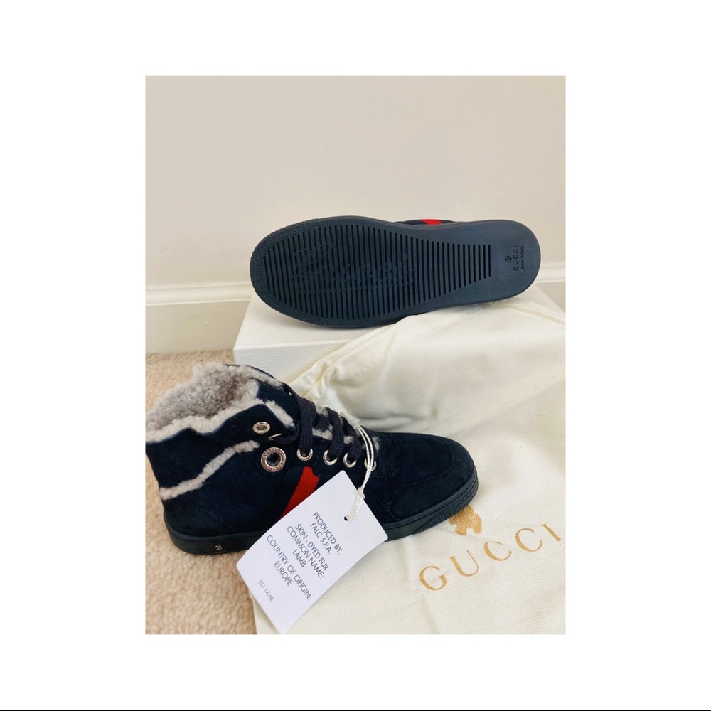 Children’s Gucci High Top Sneakers